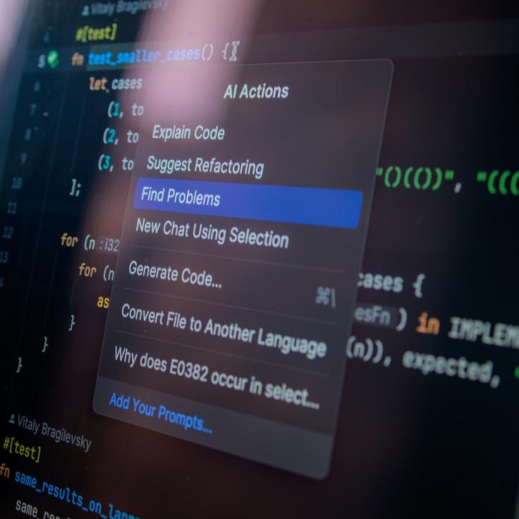 iOS app development workspace